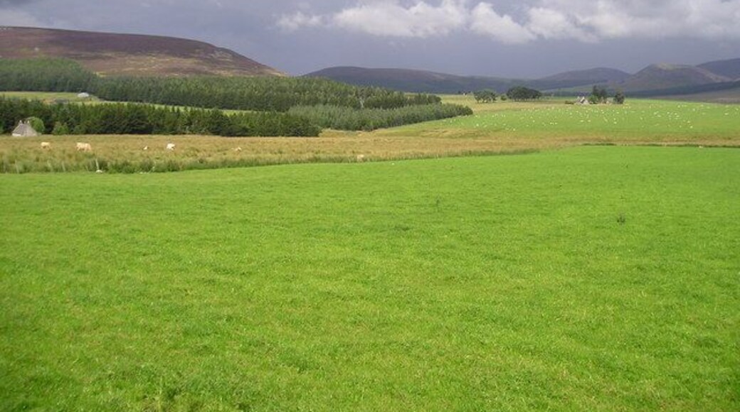 Looking towards Eskemore and the shoulder of the Bochel