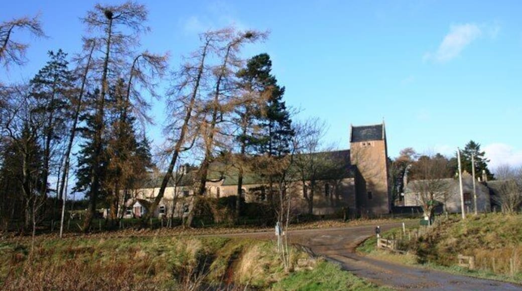 Our Lady of Perpetual Succour A Catholic chapel at Chapelton of Glenlivet from East Auchavaich.