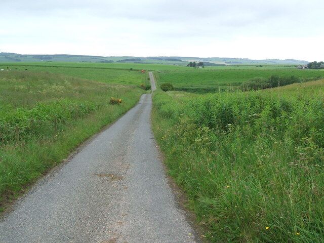 Road to Blackslack From junction with A952