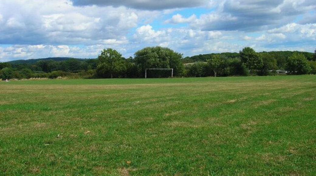 Football Pitch, Westbourne. At the northern end of the village.