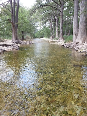 One of the cleanest river that I've ever seen is conveniently located in Hill County.