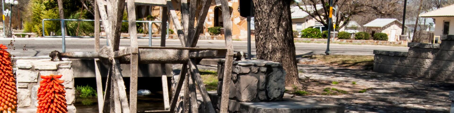 Ditch Walk Water Wheel