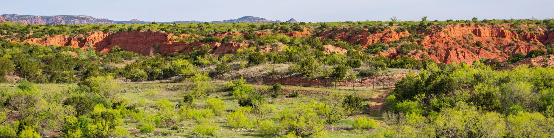 Caprock Canyons State Park, in the eastern edge of the Llano Estacado in Briscoe County, Texas