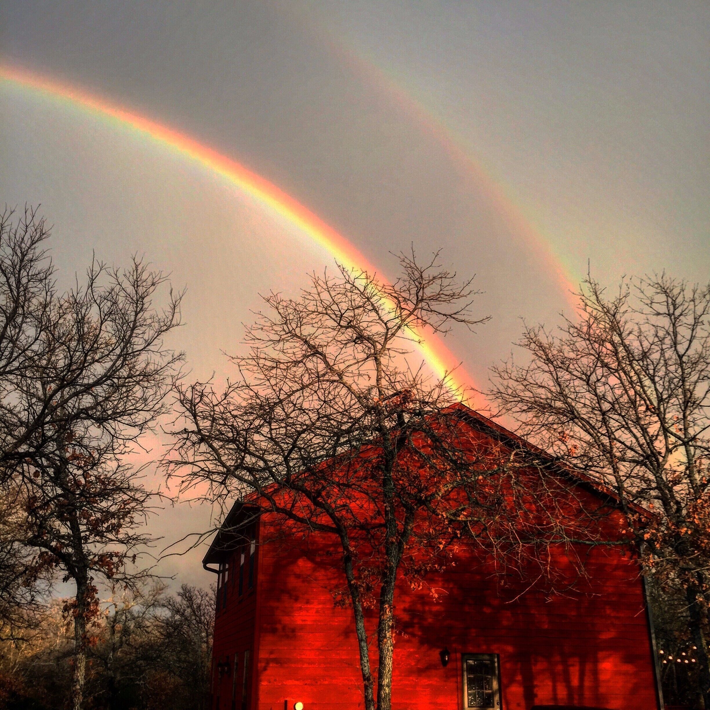 Double Rainbow #SpringFun #Rainbows #Nature 