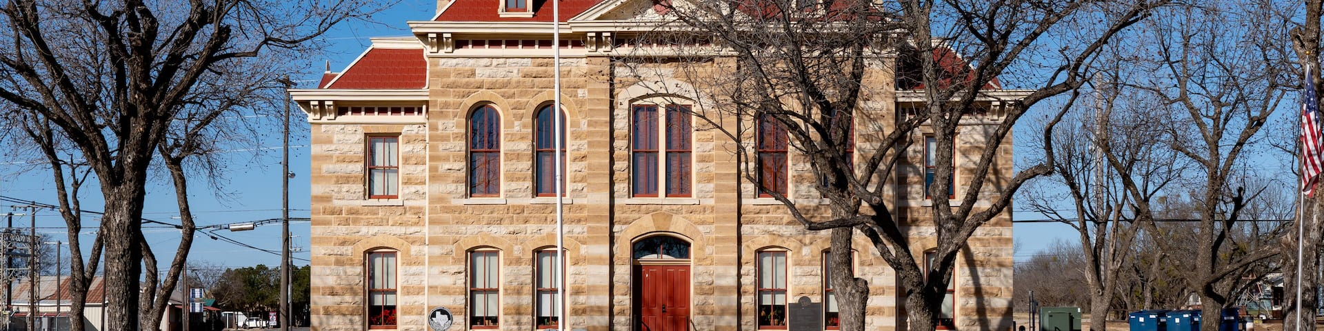 Throckmorton County Courthouse in Throckmorton, Texas