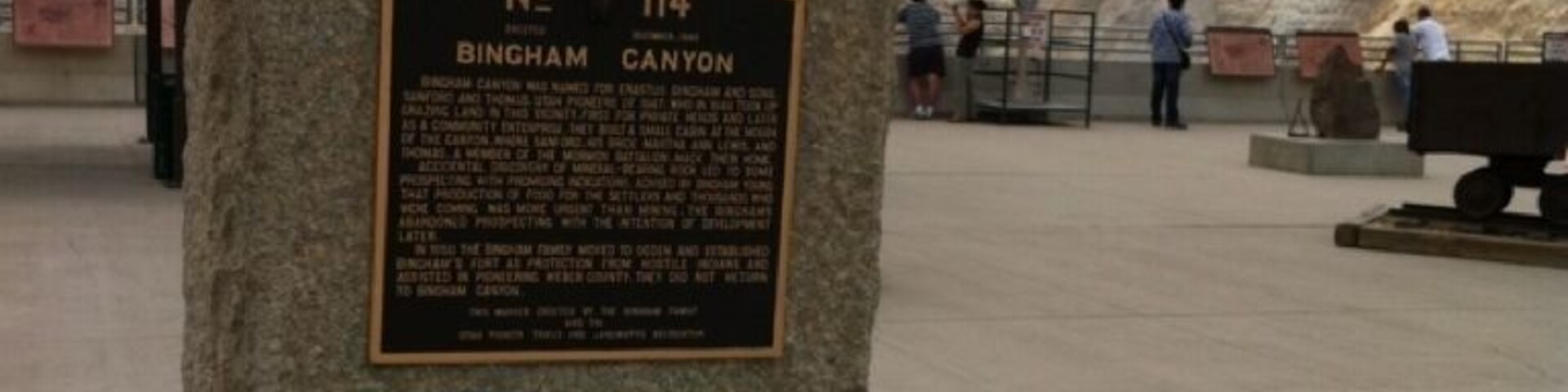 Interesting to see the largest excavation in the world.