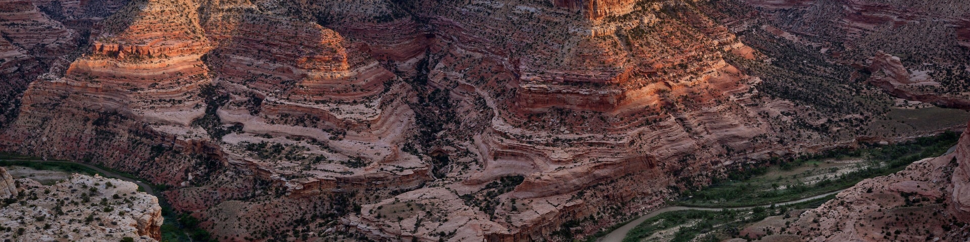San Rafael River Canyon Viewed from the Wedge Overlook