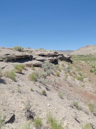 Awesome rock formations out geocaching in the wash. #utah #westdesert #snakevalley