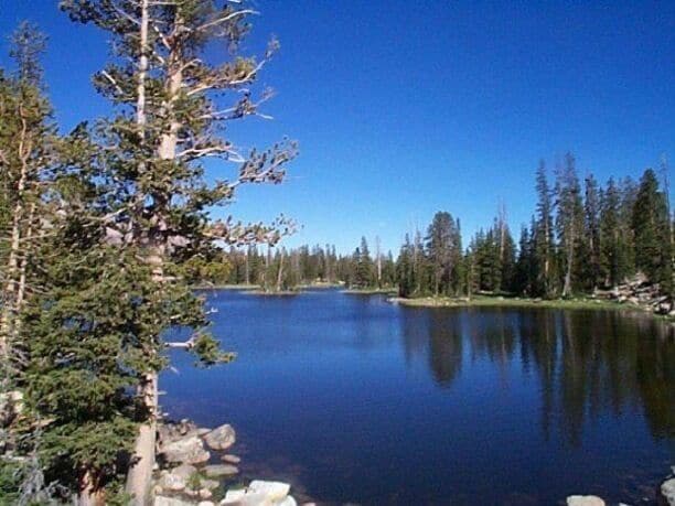 this is Pass Lake up in the High Uintas  #LifeAtExpedia 