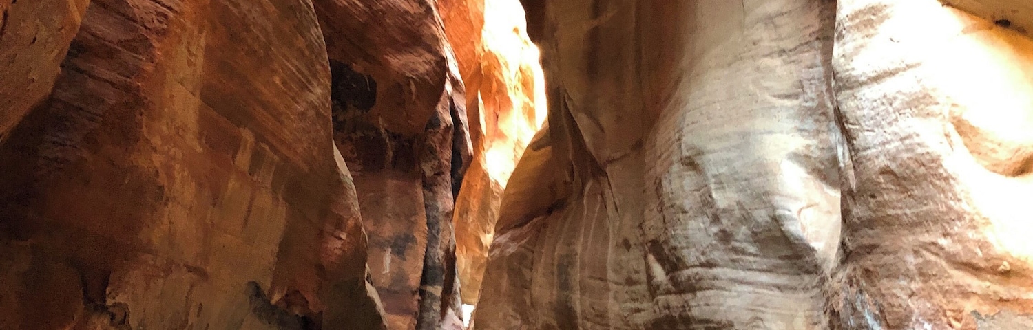 #Adventure
Crossing the creek many times was worth the view in the slot canyon