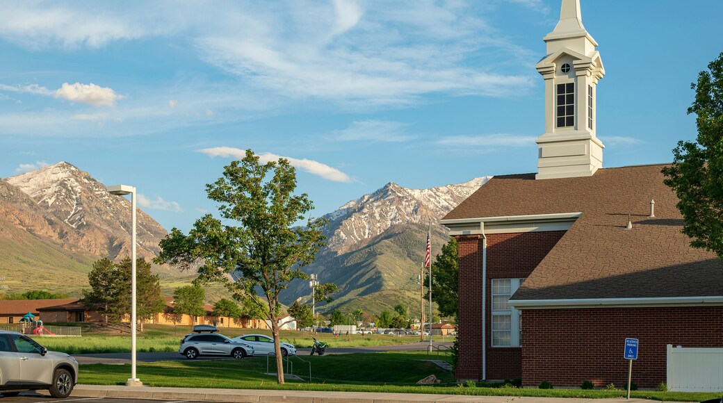 Church of Latter Day saints in Santaquin Utah.