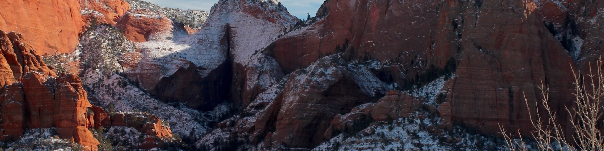 There is a small, western section of Zion National Park named Kolob Canyons. It's a winding, five mile drive through the canyon and up the mountain. The rock formations are amazing! #colorful #ZionNationalPark #KolobCanyons #mountains
