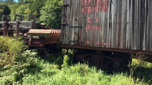 Old box car.