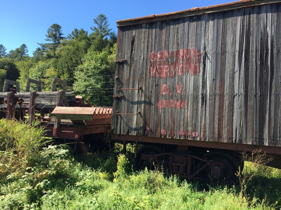 Old box car.