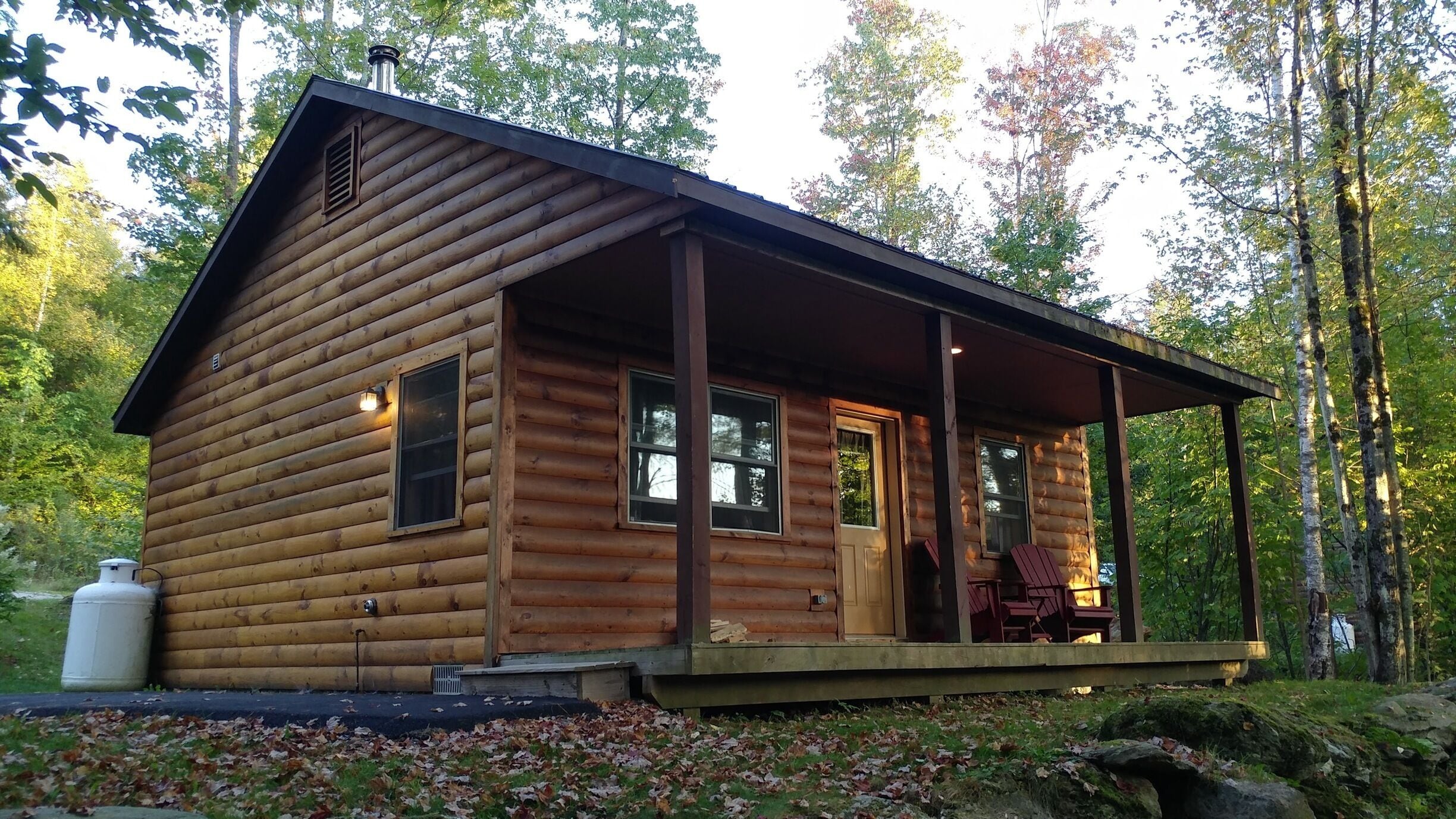Our peaceful cabin in the woods