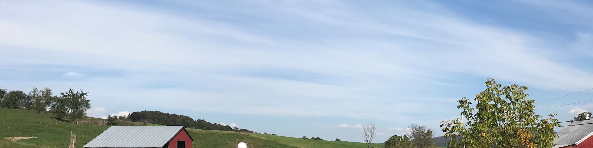 Bike riding along the Missisquoi Valley Rail Trail in Vermont.