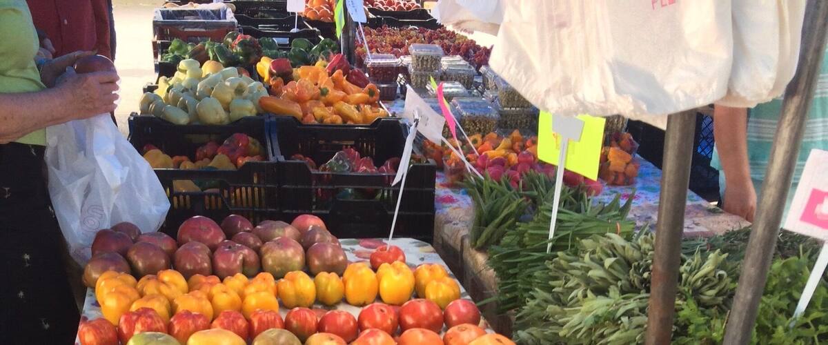 Fabulous farmers market in Woodbridge outside of DC. Some take cards but $20 will get you a few weeks worth of veggies and fruits. #weekendgetaway