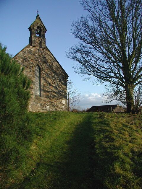 West front of St Edmund's chapel, Fraisthorpe, East Riding of Yorkshire, England, seen from the northwest. The chapelry of Fraisthorpe was united with Barmston rectory in 1929. Before that it had been combined with the benefice of Carnaby. The ecclesiastical parishes remained separate until 1979 when the new parish of Barmston with Fraisthorpe was created and united with that of Skipsea with Ulrome. The civil parish of Fraisthorpe with Auburn was made part of the new Barmston civil parish in 1935.