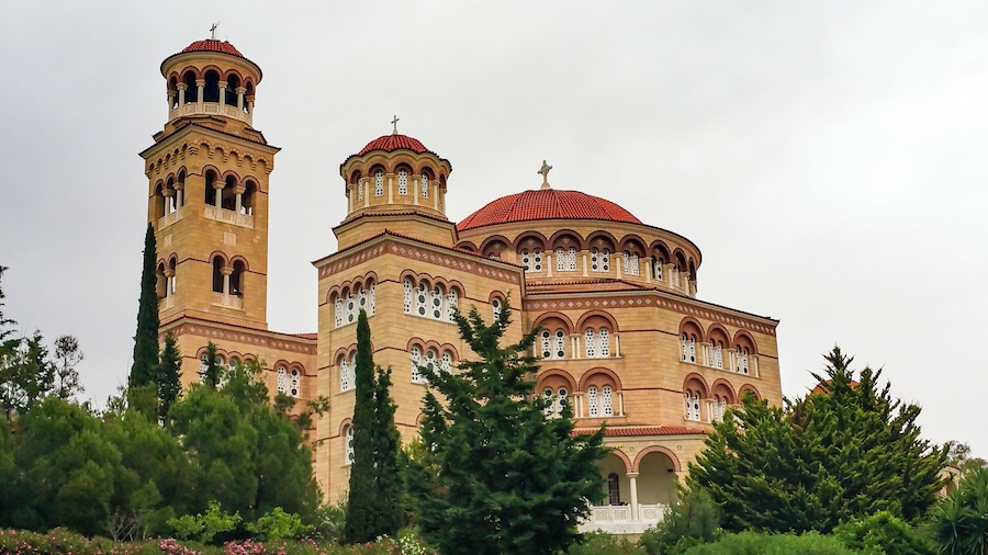 Biggest Byzantine Chruch in the Island of Aegina