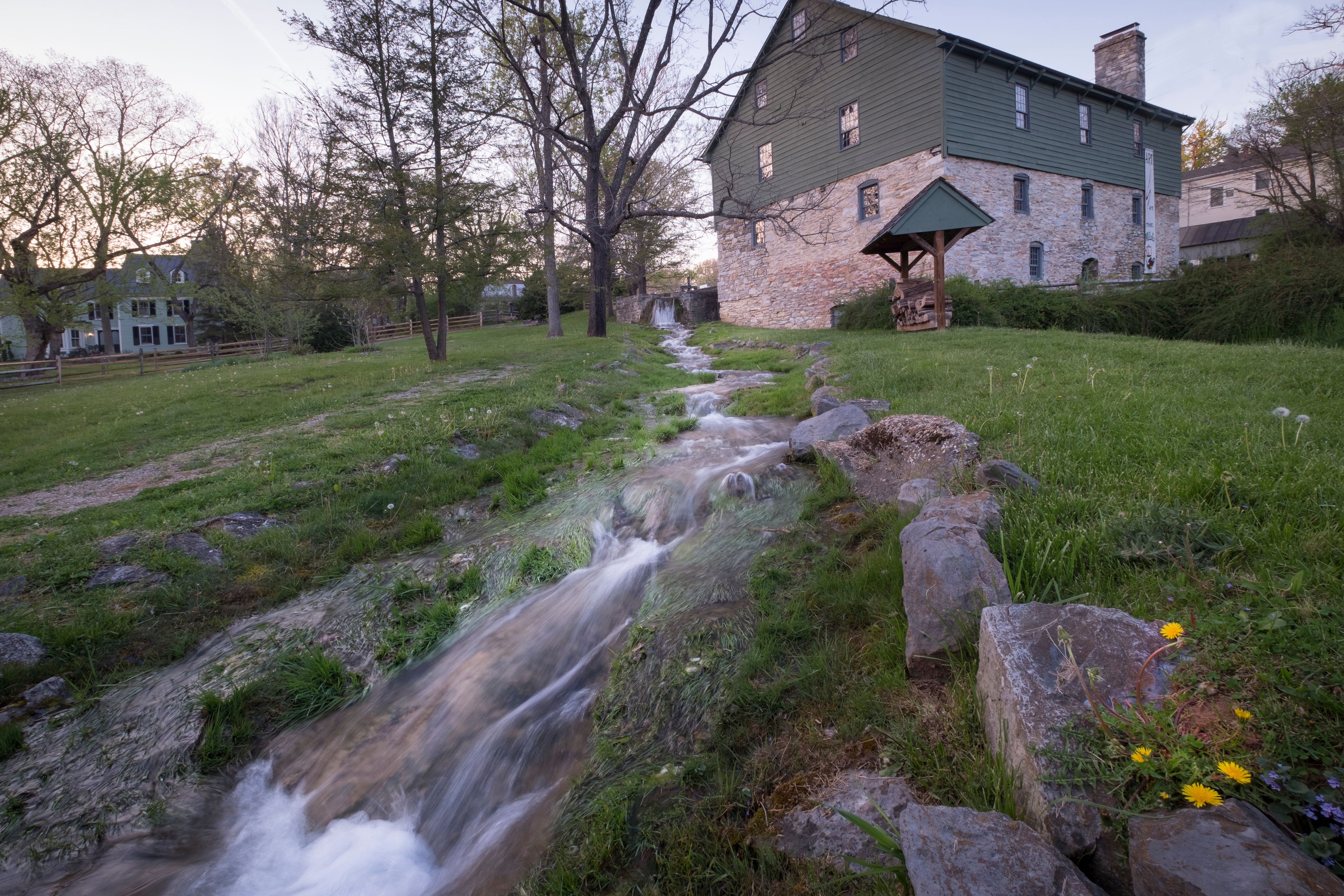 Burwell Morgan Grist Mill, Millwood, VA