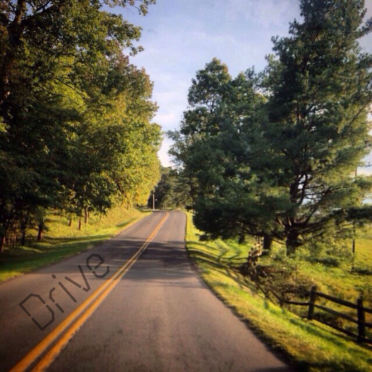 Sunday drives are the best