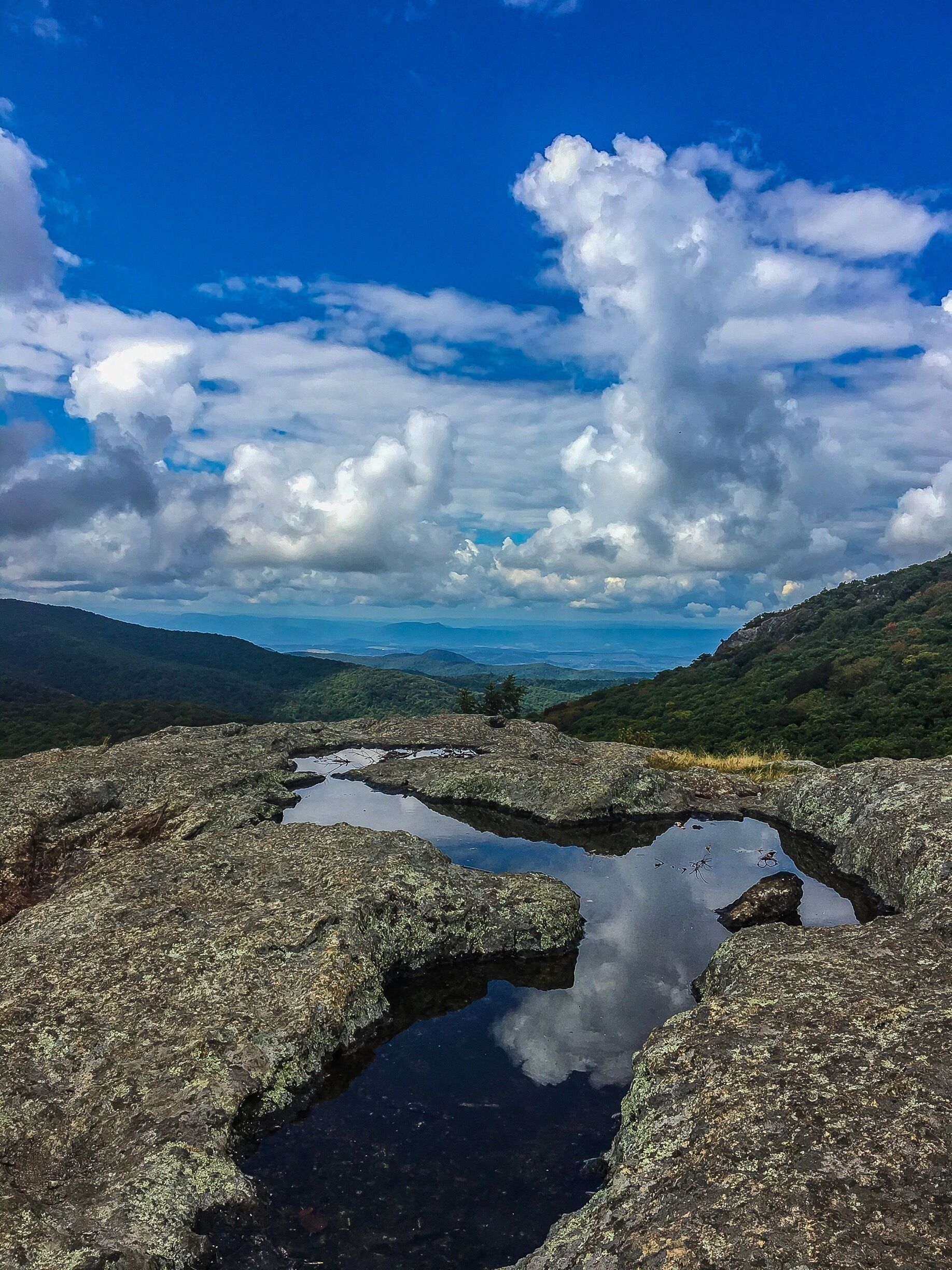 360 degree view in the Blue Ridge Mountains near Montebello