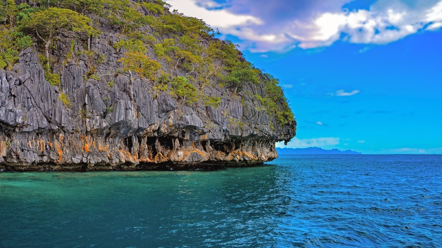 Sangat Island in Coron Bay, Palawan Province (Philippines)