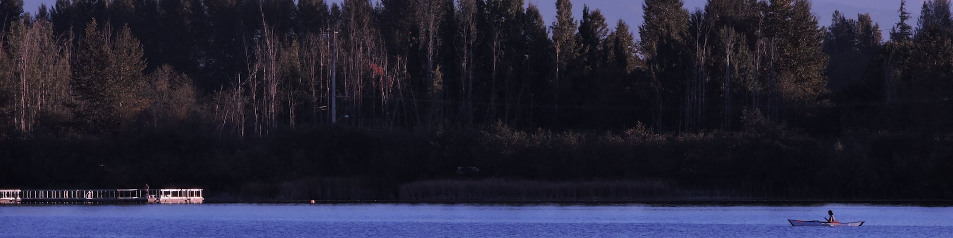 Mt. Rainier from Lake Meridian