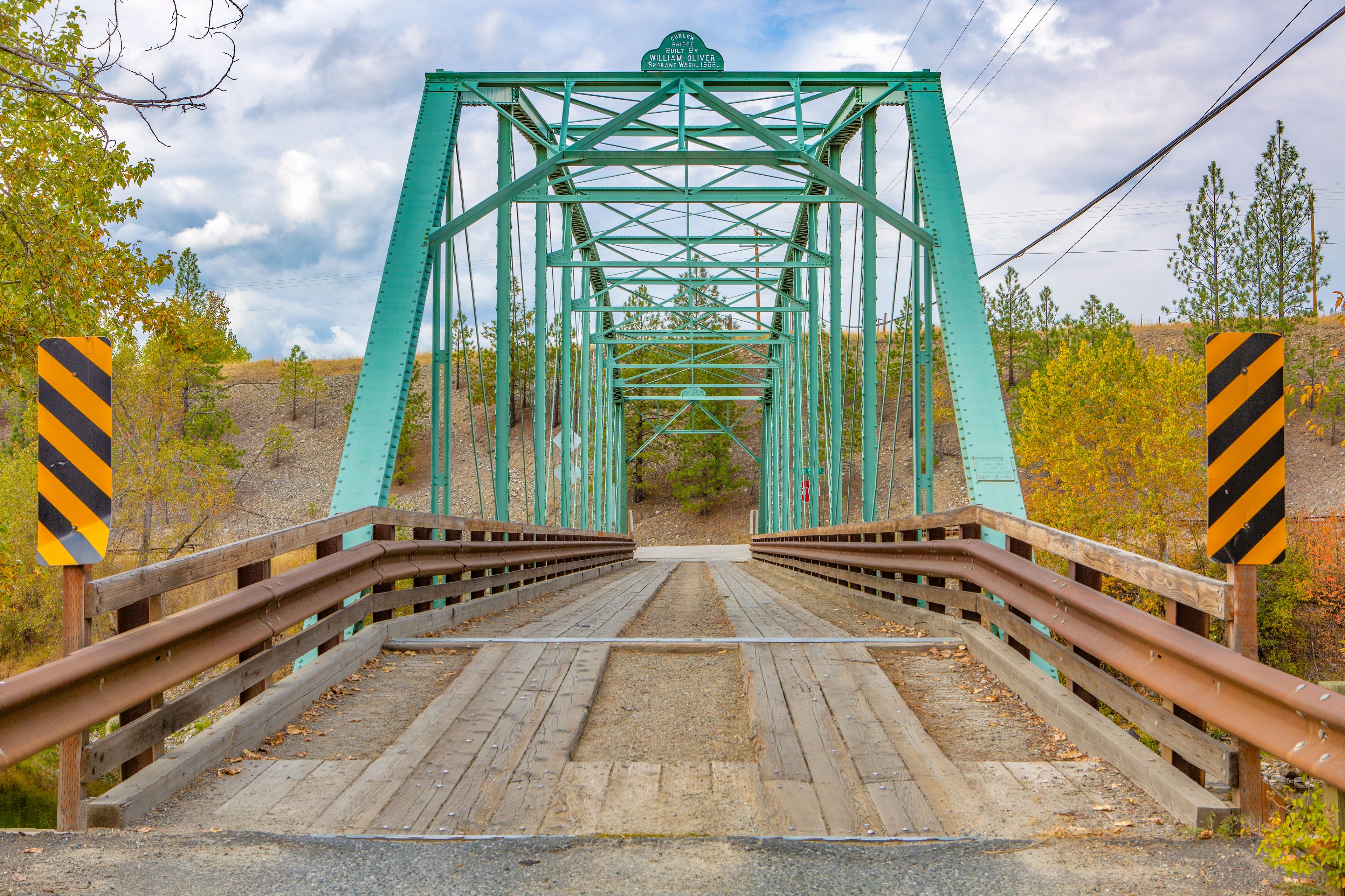 Historic Curlew, Washington, Bridge
