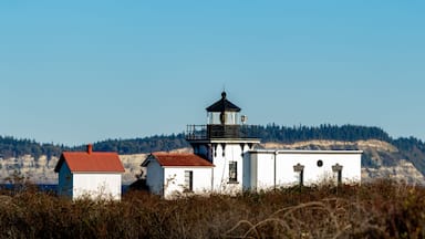 Point No Point lighthouse panorama at Hansville Washington