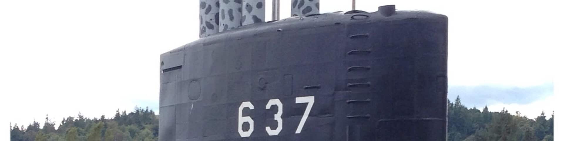 Free museum with tons of information about submarines, the history of diving and oceans with real torpedoes, diving suits, and other displays.