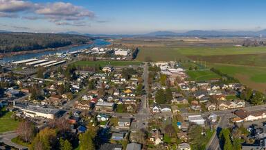 La Conner, Washington, is an historic town situated on the Swinomish Channel. The center of town is a historic district and is listed on the National Register of Historic Places.