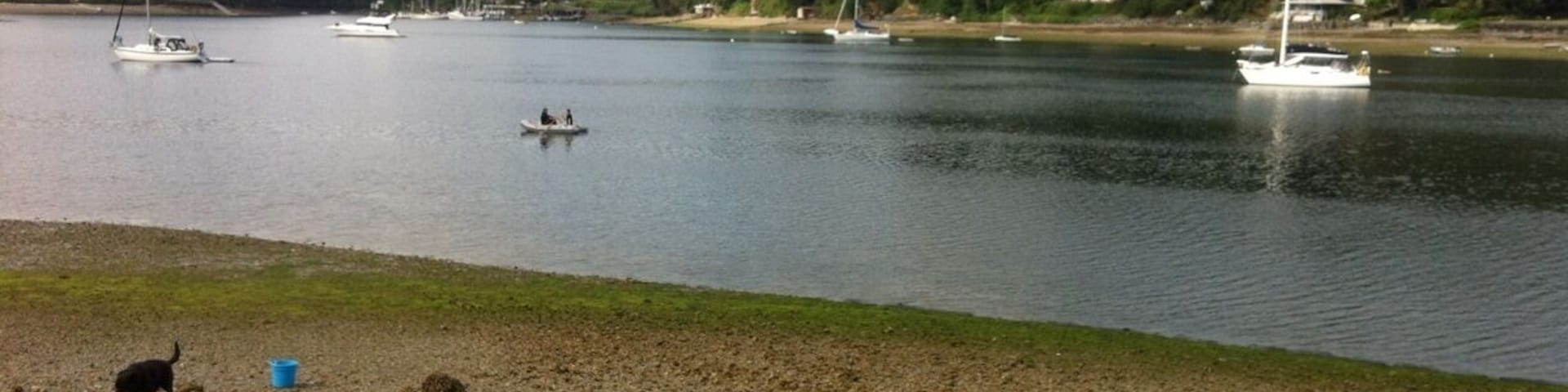 Shore leave in Filucy Bay.