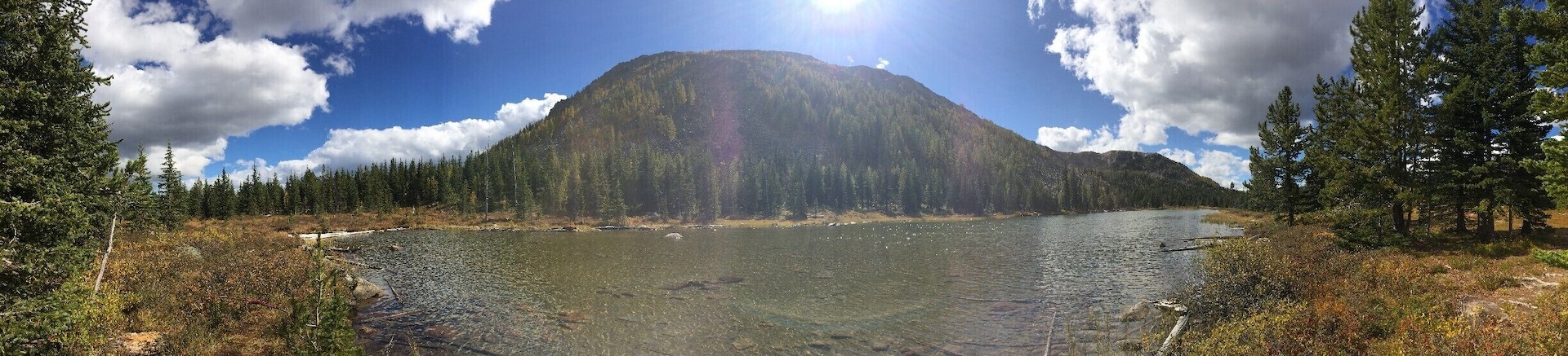 Remote lake, great staging area for hunting deer during high-buck season.   Accessible from the Iron Gate Trailhead 7.5 miles away.  Only accessible via foot or horseback.