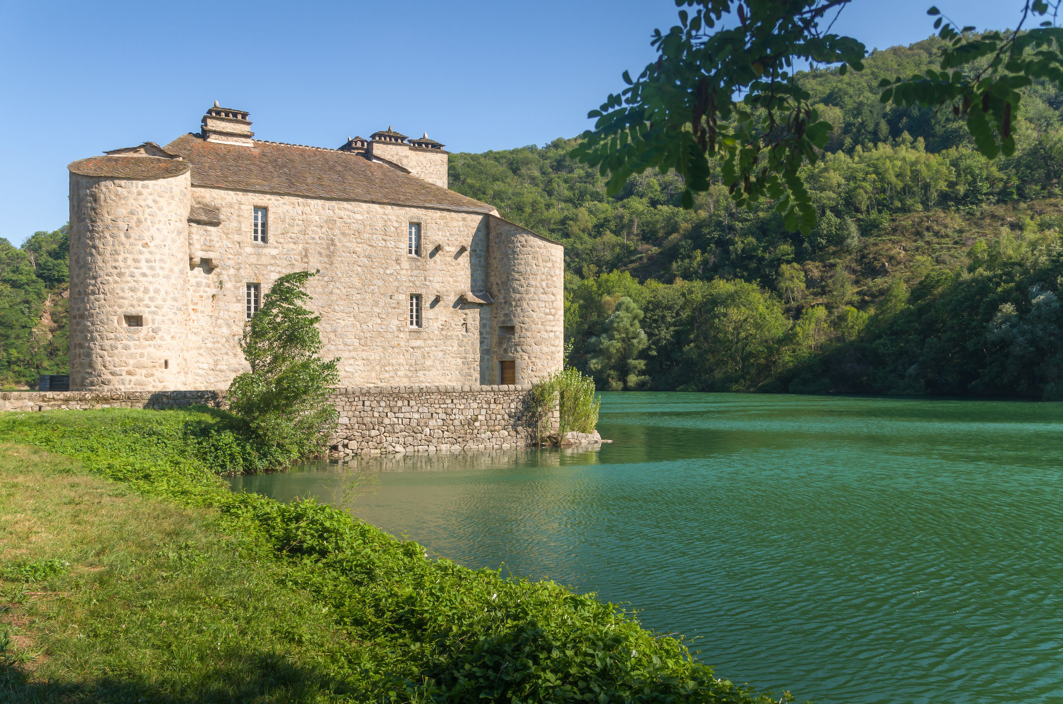 Château de Castanet, Lozère,Occitanie.