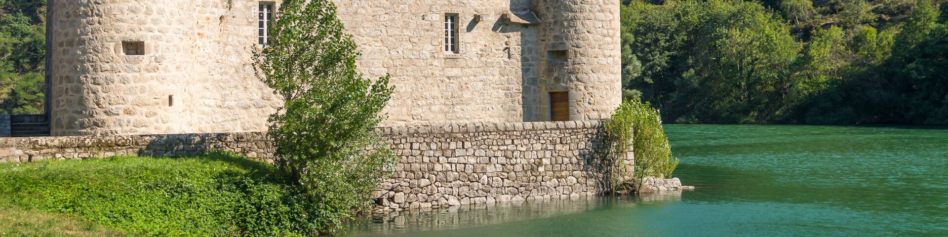 Château de Castanet, Lozère,Occitanie.