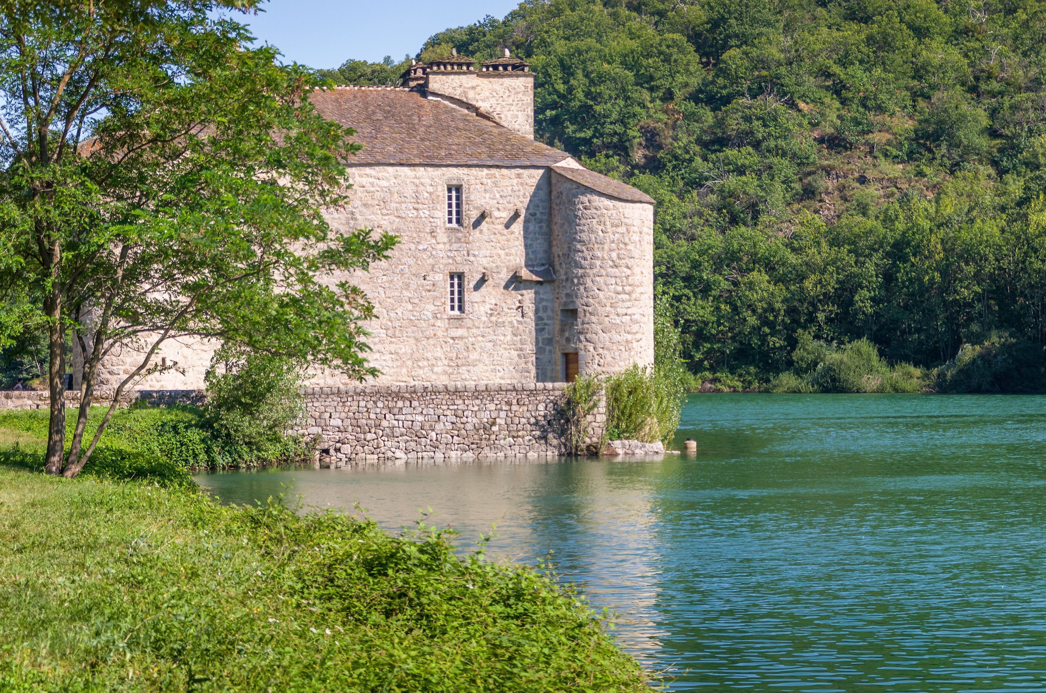 Château de Castanet, Lozère,Occitanie.
