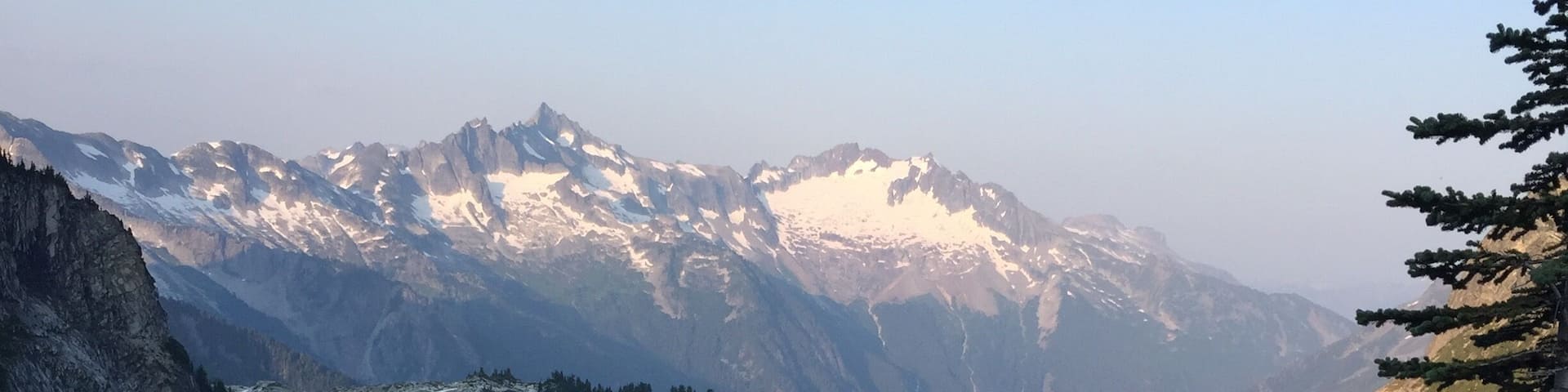 Hiked up to Hidden Lake Lookout. It's a very hard hike, 8 miles round trip and 3300 feet of elevation gain one way, however it was totally worth it! Beautiful views and an amazing camp site!