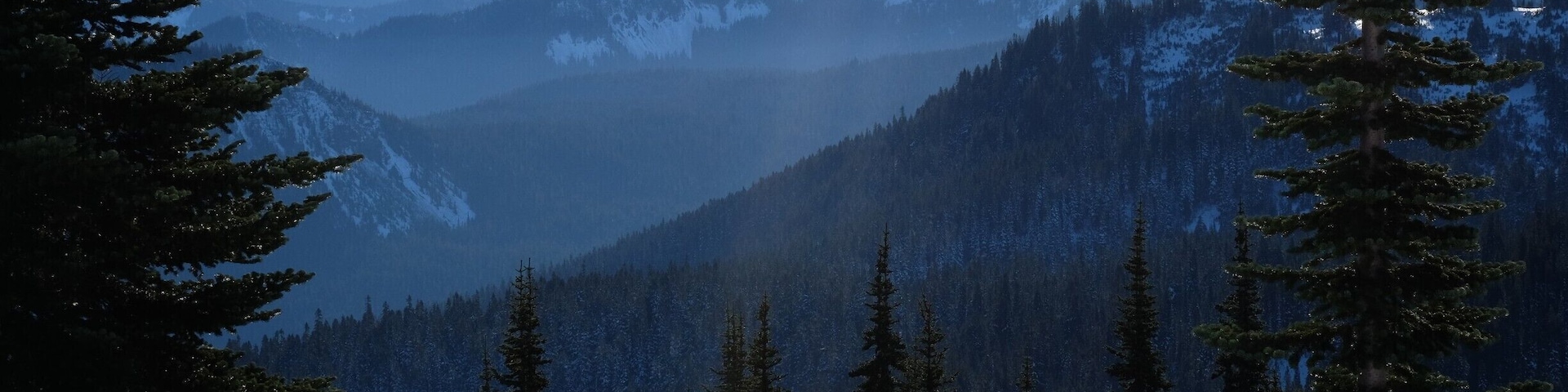 Looking South on to Dewey Lake. It is a popular hike in summer since it is so close to Seattle, but we had the trail completely to ourselves in November.