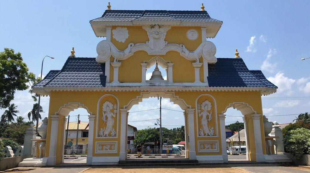 The main entrance to the temple