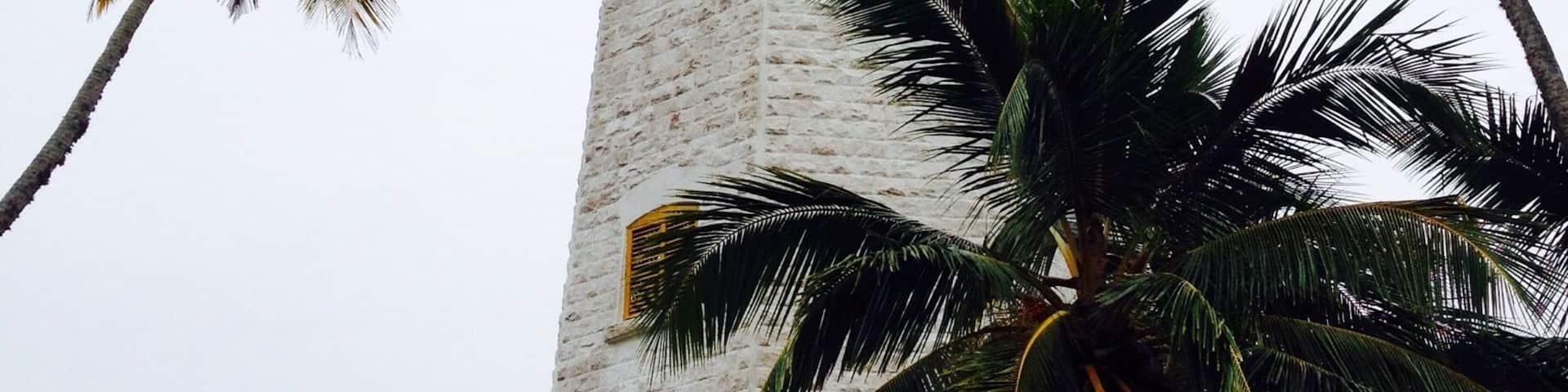 Down increasingly smaller roads lies the Southern most tip of Sri Lanka - conveniently marked by one of the county's 26 lighthouses.
Permission to climb to the top can only be granted by the harbor master who is more than willing to unlock the door for 500 rupees a piece.
tip: the well manicured grounds are perfect for a picnic.