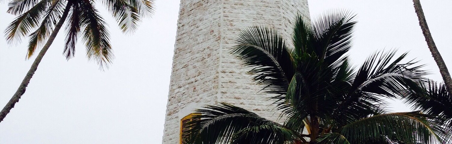 Down increasingly smaller roads lies the Southern most tip of Sri Lanka - conveniently marked by one of the county's 26 lighthouses.
Permission to climb to the top can only be granted by the harbor master who is more than willing to unlock the door for 500 rupees a piece.
tip: the well manicured grounds are perfect for a picnic.