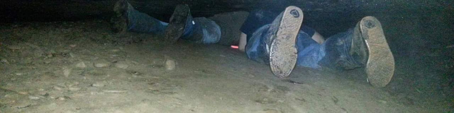 Let's go caving. Perfect cave to explore with your friends.