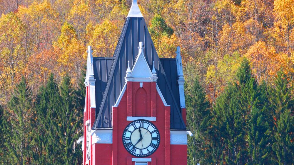 Historic church in Parsons West Virginia
