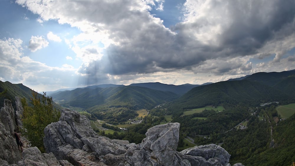 #hiking.. i love hiking being out doors following a trail or just making my own fresh air and the out doors is amazing. i hike every chance i can close to home or travel to find new locations, I'm from akron Ohio but i love to travel this photo was from...Seneca Rock WV was about a 4hr drive for me but well worth it and the hike and view was breath taking can't wait to g back