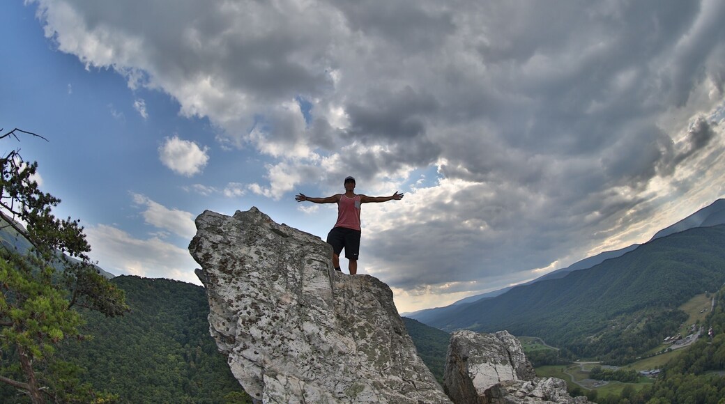 #hiking.. i love hiking being out doors following a trail or just making my own fresh air and the out doors is amazing. i hike every chance i can close to home or travel to find new locations, I'm from akron Ohio but i love to travel this photo was from...Seneca Rock WV was about a 4hr drive for me but well worth it and the hike and view was breath taking can't wait to g back