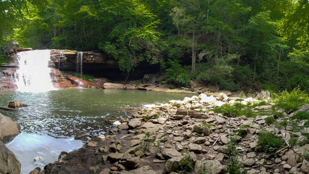 Kennedy Falls on the Blackwater River, West Virginia