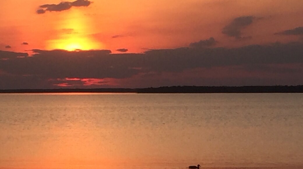 East shore of Green Bay, Wisconsin.