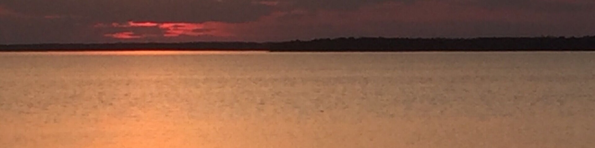 East shore of Green Bay, Wisconsin.