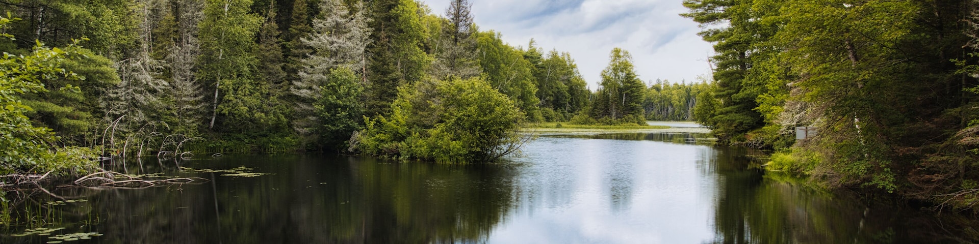 Shay Dam near Mercer, Wisconsin